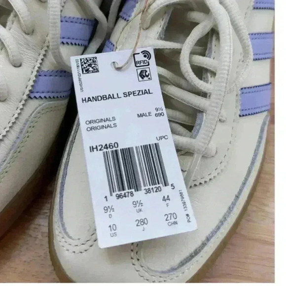 NWT Adidas Handball Spezial Colorful Casual Sneakers Men’s Size 10 Retro Style - Picture 6 of 6